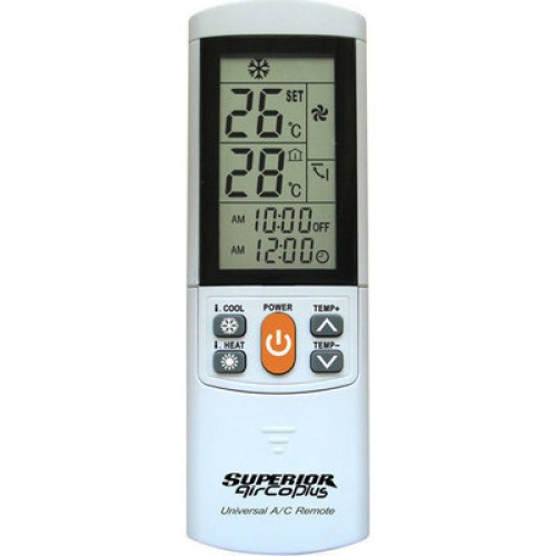 A/C REMOTE CONTROL  AIRCO PLUS 4000 in 1 ΦΩΤΙΖΟΜΕΝΗ ΟΘΟΝΗ